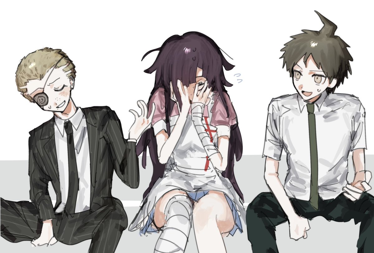 oC7UYGE8hU6865's tweet photo. 病院組の絵 https://t.co/KNZ3cufZca