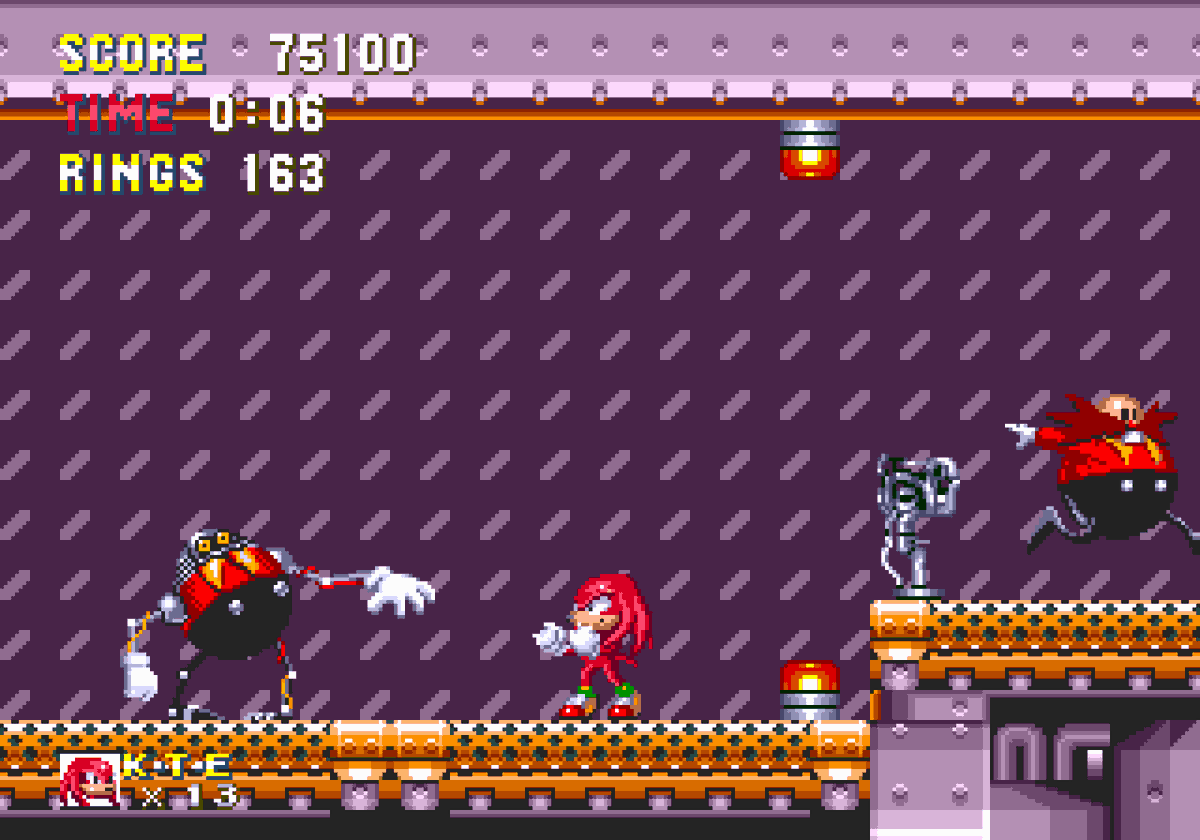 DarknicIsLazzy's tweet photo. I love Sonic and Knuckles, I love lock-on technology, and the Pre-Rendered sprites...

I even replayed the game as knuckles, wait a minute, I don't remember this was part of the game.
#SonicAndKnuckles
#SecretOfTheMimic
#FNAF https://t.co/IdxUEfLaV2