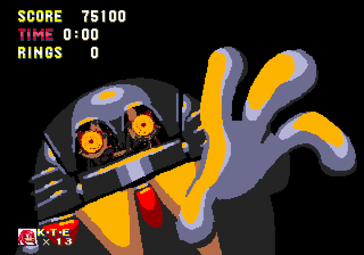 DarknicIsLazzy's tweet photo. I love Sonic and Knuckles, I love lock-on technology, and the Pre-Rendered sprites...

I even replayed the game as knuckles, wait a minute, I don't remember this was part of the game.
#SonicAndKnuckles
#SecretOfTheMimic
#FNAF https://t.co/IdxUEfLaV2