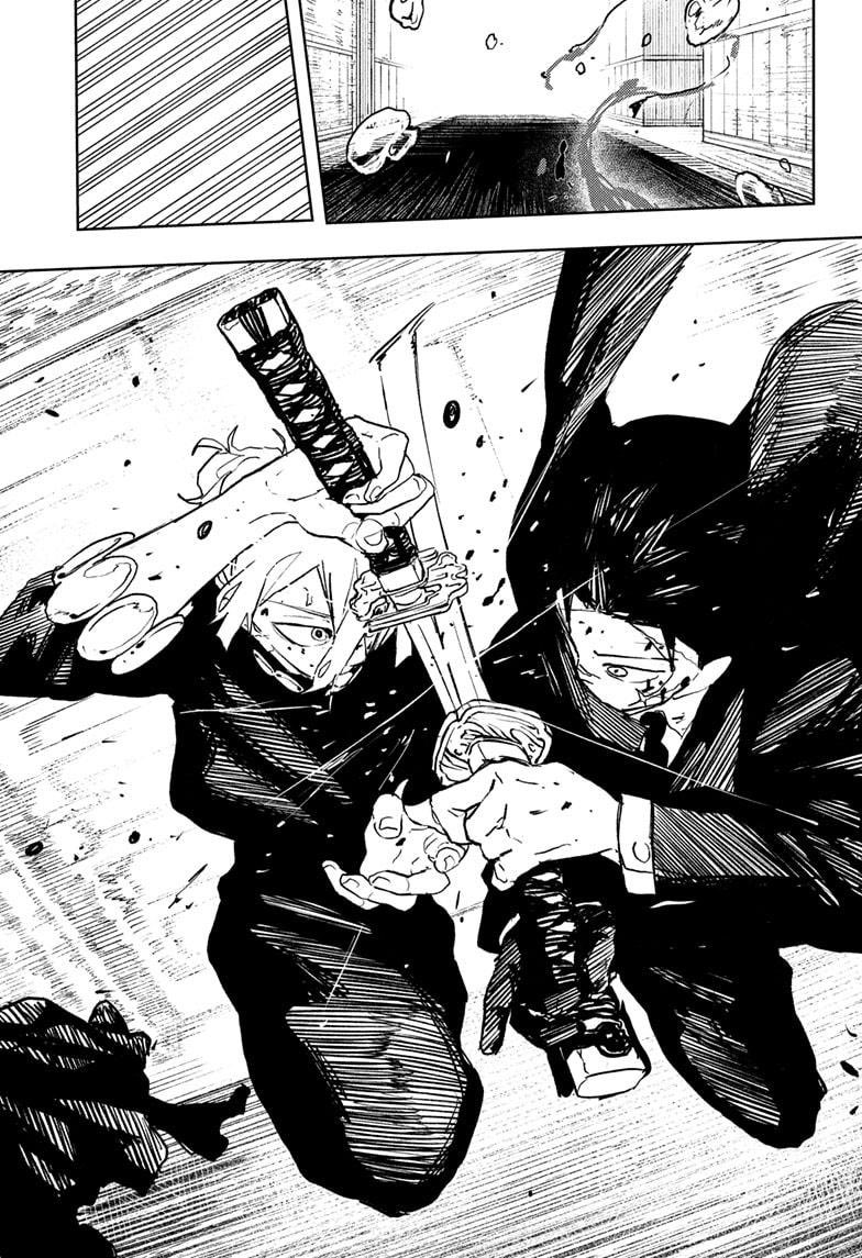 LeonForAll's tweet photo. chihiro can’t stand his ass he just wants the sword back i’m crying https://t.co/srqPiyfXRS