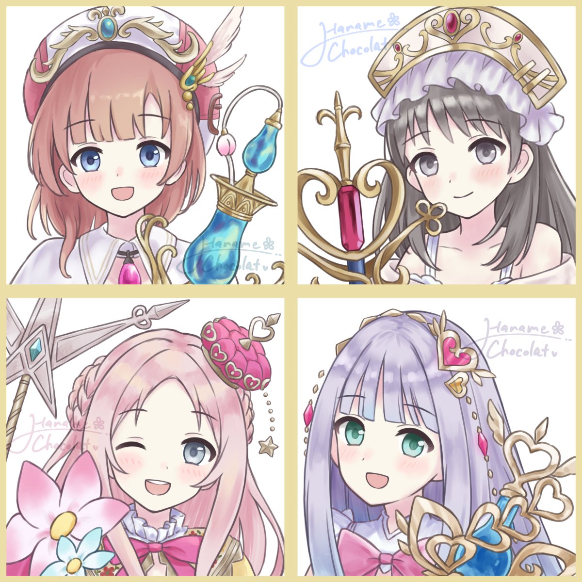花愛しょこら tweet media