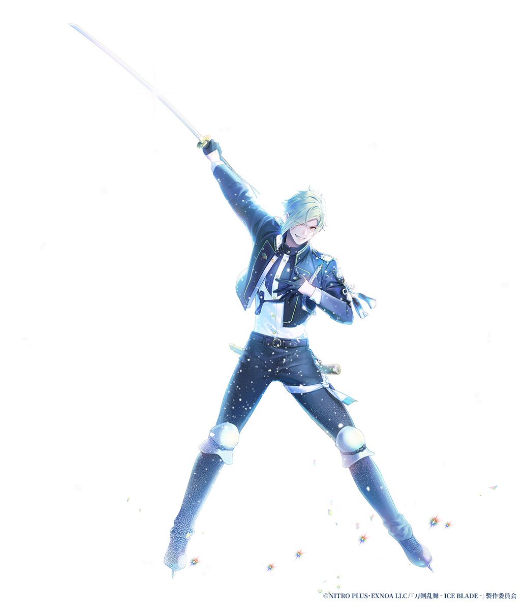 stage_natalie's tweet photo. 膝丸が氷上で一閃を放つ、「刀剣乱舞 - ICE BLADE -」描き下ろしビジュアル公開
https://t.co/X3VVEOrNTN

#刀ブレ #刀剣乱舞 https://t.co/iUltIEY8eN
