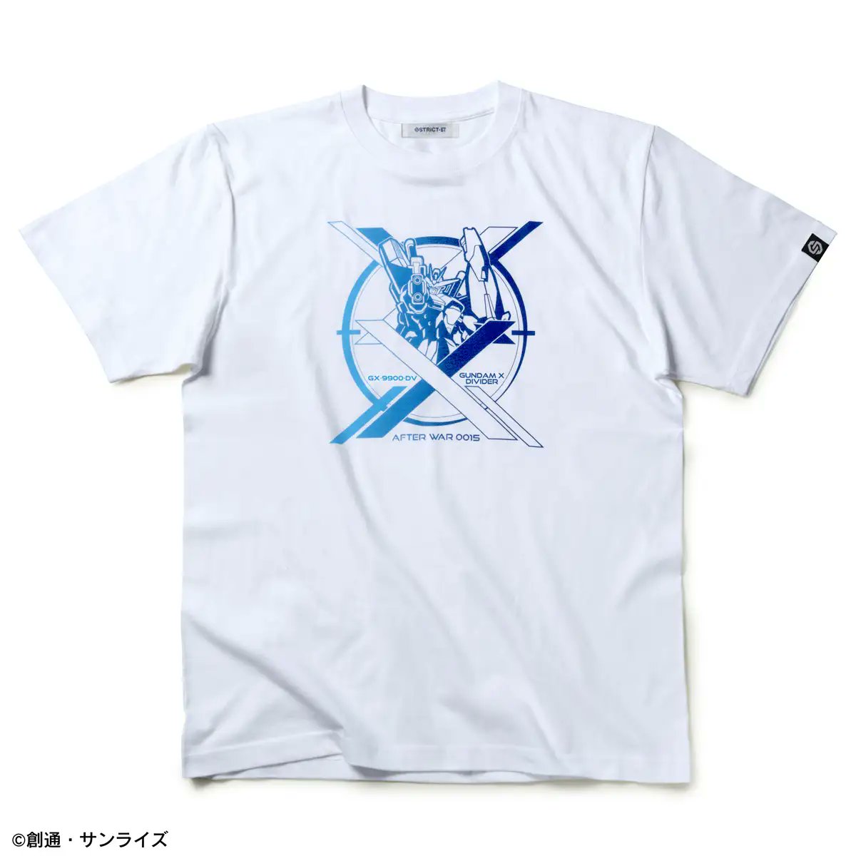 本日発売】 ・ガンダムXディバイダーTシャツ ホワイト/ブラック 価格 