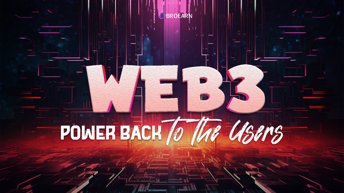 broearn's tweet photo. 🌐 Web3 puts power back where it belongs in the hands of users.

🔑 Own your data &amp; digital assets
🤝 Connect without middlemen
🌍 Join a decentralized future

#Web3 #Blockchain #DigitalOwnership https://t.co/NqT8xWZQ0E