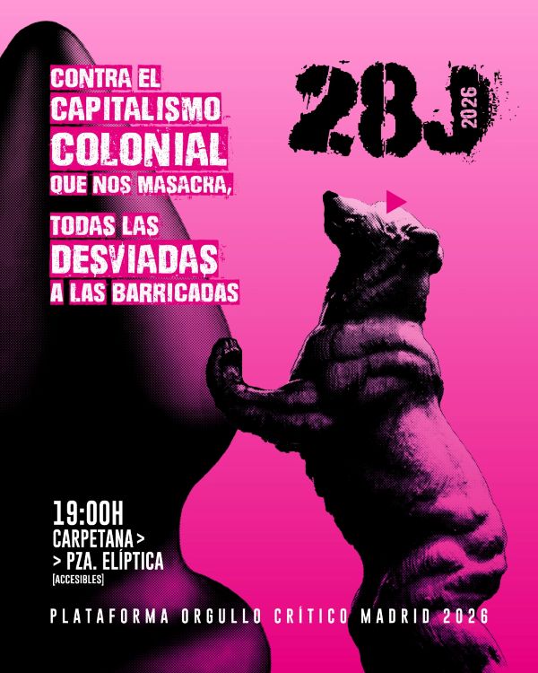 CGT's tweet photo. CGT: “El Orgullo no se vende, se defiende luchando”.

Los y las anarcosindicalistas realizan un llamamiento a su militancia, y a la sociedad en general, para respaldar y participar en las movilizaciones en defensa de los derechos y libertades LGTBIQ+.

https://t.co/LzmJLCJlzG https://t.co/4C2AOxIa9U