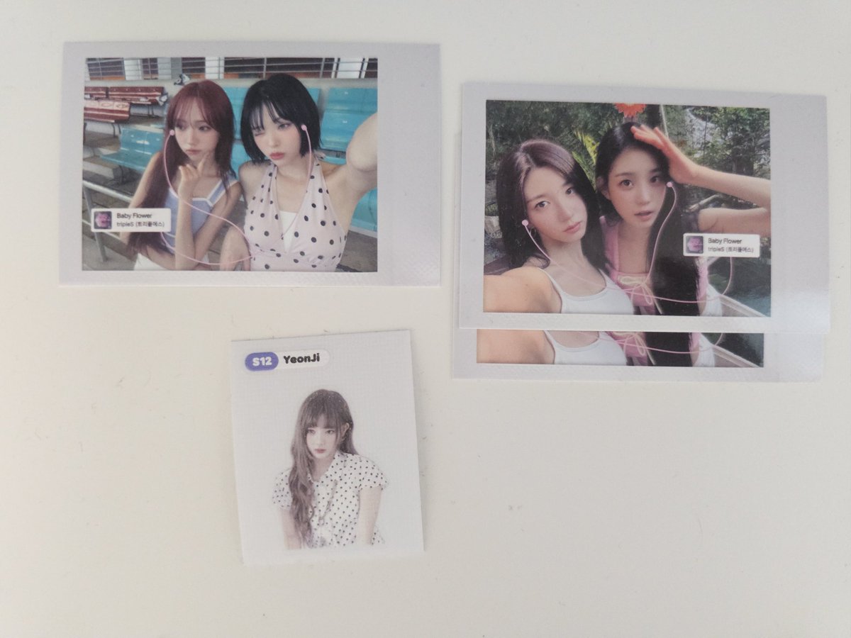 coldberry08's tweet photo. 트리플에스 2주차 공방 포카 포토카드 양도 판매
WTS tripleS broadcast photocard pc

유닛포카 1.0
연지 띠부실 0.1
https://t.co/5mlJmcan6Q

유연 수민 지연 신위 코토네 나경 시온 소현 마유 혜린 https://t.co/j3dsWxKCuk