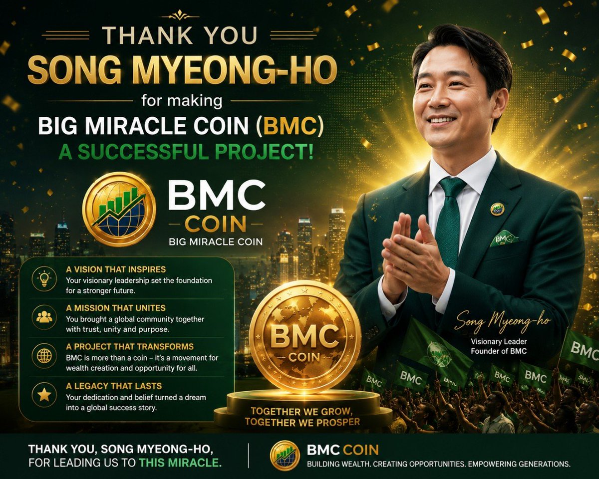 bigmiracle777's tweet photo. 🚨[Breaking News]🚨 BMC에 집중하기 위하여, 비트마트거래소의 BTD 출금이 정지되었습니다. To focus on (BMC), (BTD) withdrawals on the Bitmart exchange have been suspended.

모든 한국 회원과 월드 회원들은 BMC에만 모든 역량을 집중해주시기 바랍니다. We ask all Korean and World members to focus all their capabilities solely on BMC.

👉 Suspension on BTD Withdrawal Feature
https://t.co/3wAQMHq6Ce

1️⃣ BMC World https://t.co/Am9IY4faCc

2️⃣ BMC Sign Up https://t.co/OsKDLPWwbE

3️⃣ BMC Telegram https://t.co/ytRc6Ys5uT

4️⃣ BMC WhatsApp https://t.co/ZrRZ5em6ca

5️⃣ BMC X https://t.co/yWpQ6zPwyj

6️⃣ BMC TikTok https://t.co/ISKoyCfVB1

7️⃣ BMC YouTube https://t.co/BnVb0lsYtz

8️⃣ BMC Instagram https://t.co/Dgz44VuphI

9️⃣ BMC James Reader https://t.co/k6iwwwYGii

🔟 BMC Ranabd Reader https://t.co/WmgbuQ0YBA

#빅미라클 #BMC #bmc #bigmiracle #bigmiraclebmc #bmcbigmiracle