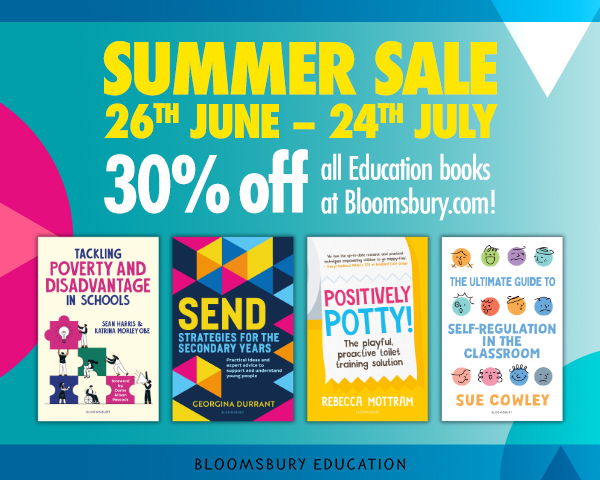 BloomsburyEd's tweet photo. 🍦OUR SUMMER SALE STARTS TODAY!🌞

From today until 24th July, readers will get 30% off all published Bloomsbury Education titles. It’s the perfect chance for teachers to stock up on inspiring reads before the new school year in September📚

Explore here: https://t.co/IifCpnnEFc https://t.co/80IvQrJ6vB