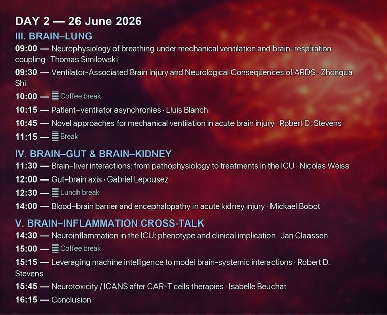 nicis_europe's tweet photo. 🧠Day 2 of #NICIS2026
It’s time for another day of talks and discussions!
Check out today’s programme ⬇️ https://t.co/My73zeAs3m