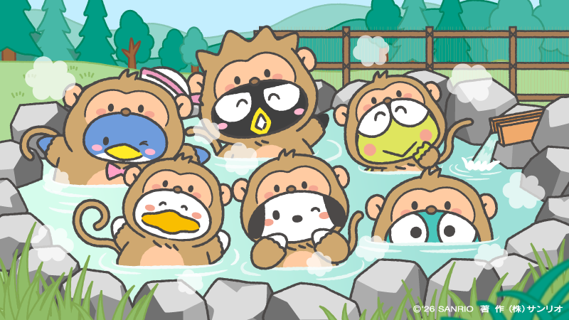 hapidanbui's tweet photo. みんな「いい湯だね〜！」 https://t.co/Das0x1ZXcf
