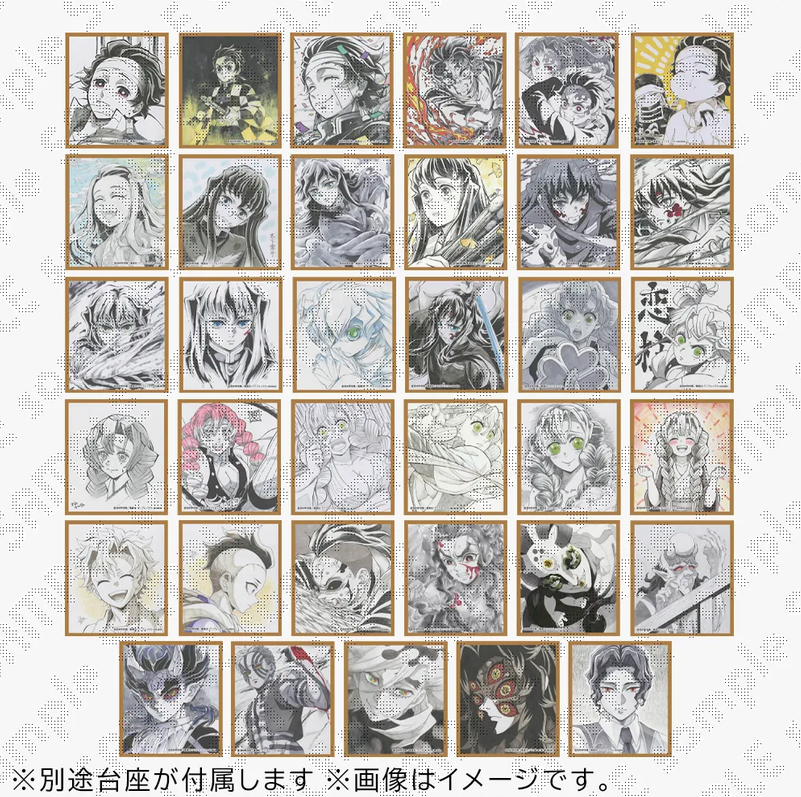 ufotable's tweet photo. 〈ufotable ツキイチ! WEBSHOPくじ　6月号〉
『ufotableDINING開店15周年記念 鬼滅の刃くじ 』

ufotableDININGでお届けしてきた、アニメ「鬼滅の刃」のスタッフ直筆色紙で様々なプロダクトをデザイン。

どうか、お見逃しなく！

▼6月号特設ページ
https://t.co/ojF4duiL0x

#鬼滅の刃 https://t.co/DbXiFQygnJ