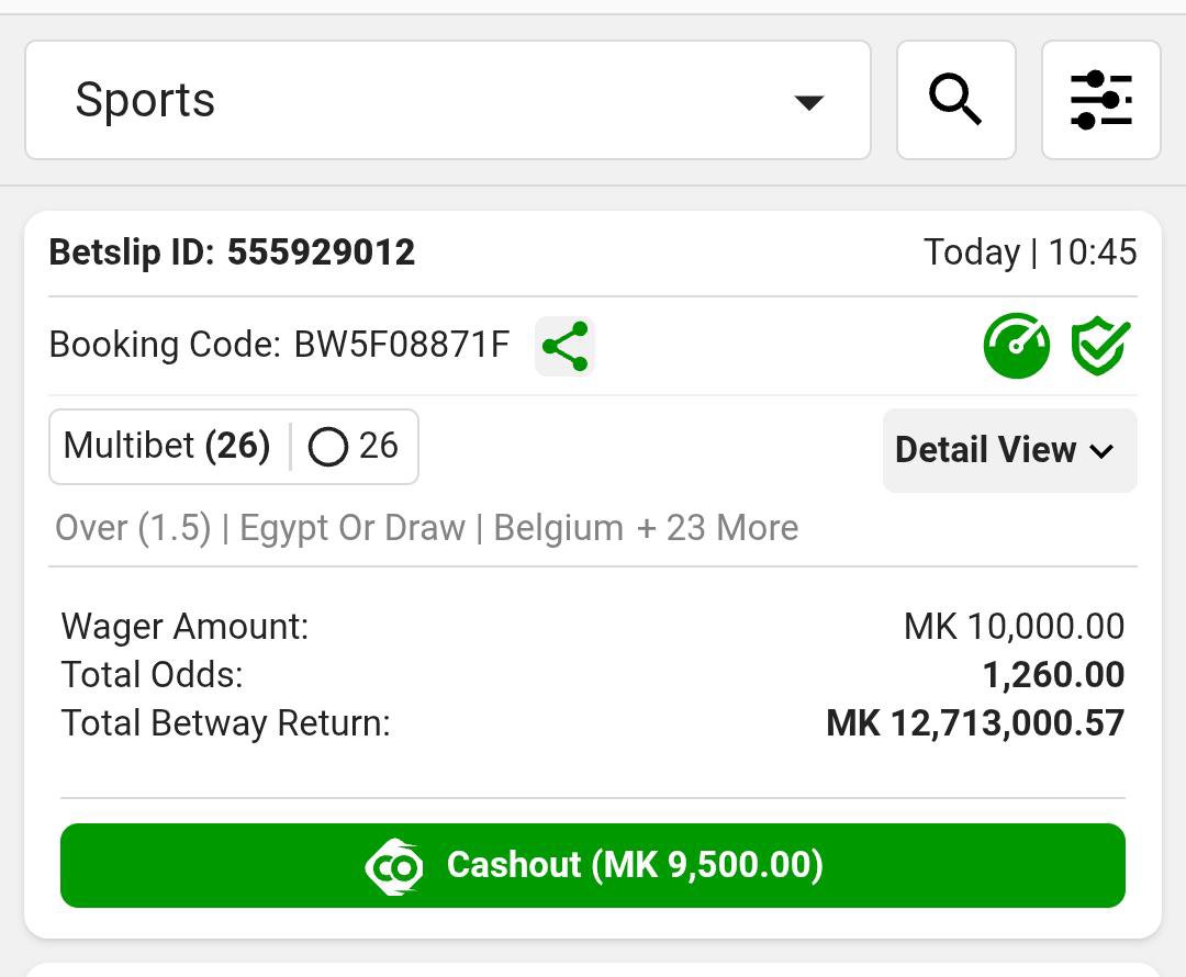 Mangwecha's tweet photo. BW5F09C31F>>1,500 odds
BW5F096849>>1000 odds
BW5F091123>>3,000 odds💵
BW5F08871F>>1,200 odds💵
BW5F07D230>>1,000 odds 💵
#Betwaycodes

Today's games only⚽🔥

Big odds worth to Try💵💯 https://t.co/J6Z6uD7hQq