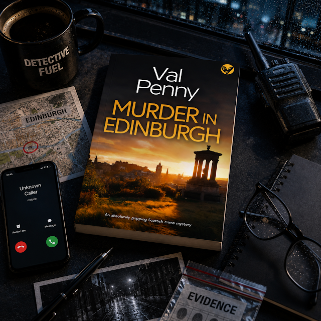 maryanneyarde's tweet photo. Love Scottish crime fiction?

Meet Detective Hunter Wilson in Murder in Edinburgh by Val Penny—a gripping mystery packed with twists.

https://t.co/eQFmeeghz1

#CrimeFiction #BookRecommendation
@valeriepenny https://t.co/LYgYfdfZiw