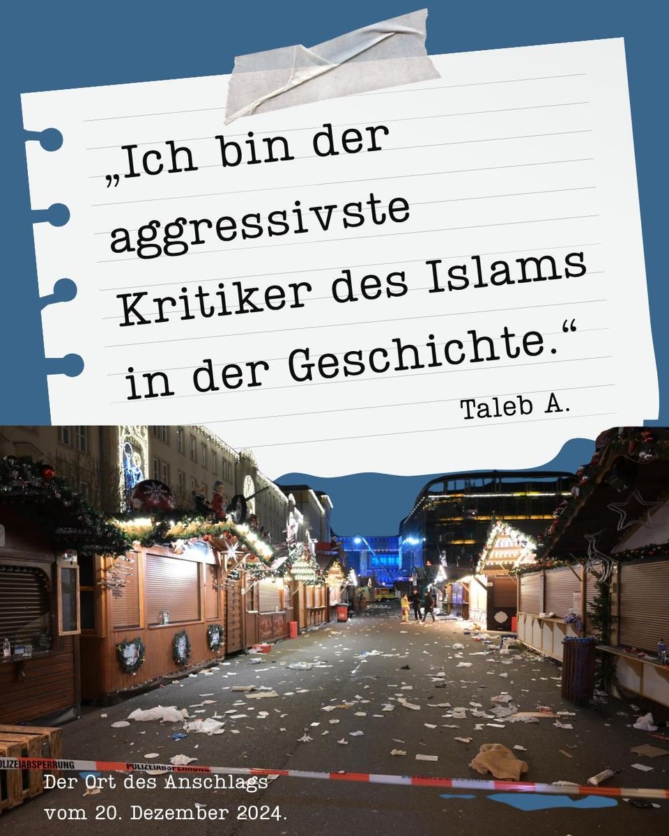 redmedia21's tweet photo. Der AfD Unterstützer und Magdeburger Weihnachmarkt Attentäter Taleb A. - wurde heute zu einer lebenslange Haftstrafe, mit besonderer Schwere der Schuld und anschließender Sicherungsverwahrung verurteilt https://t.co/aNfbSGK768