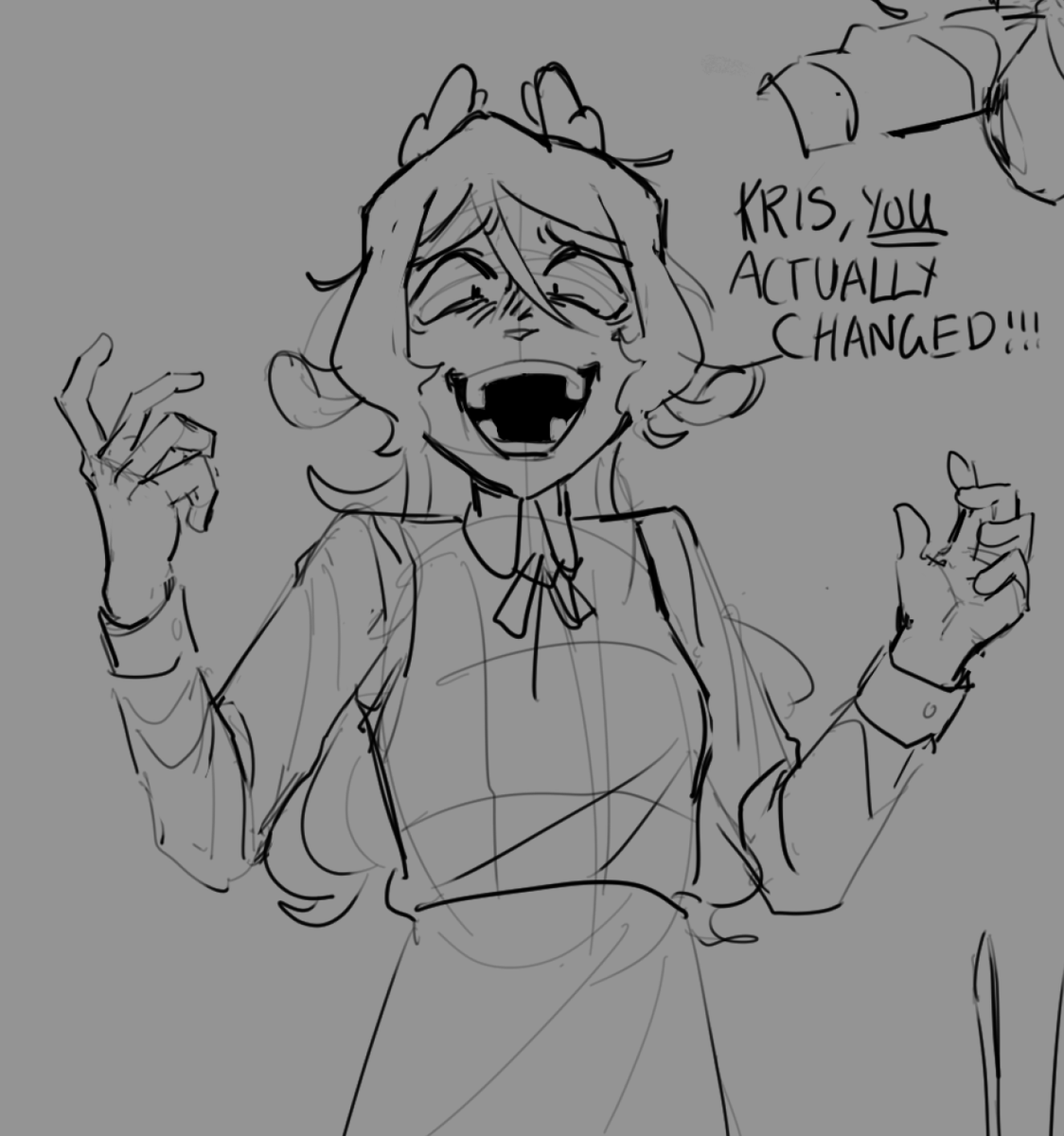 postingterminal's tweet photo. #deltarunespoilers 

self indulgent asf doodles except this whole route was just slop dedicated specifically to me so its not really just self indulgence bye https://t.co/aDUOLhncnY