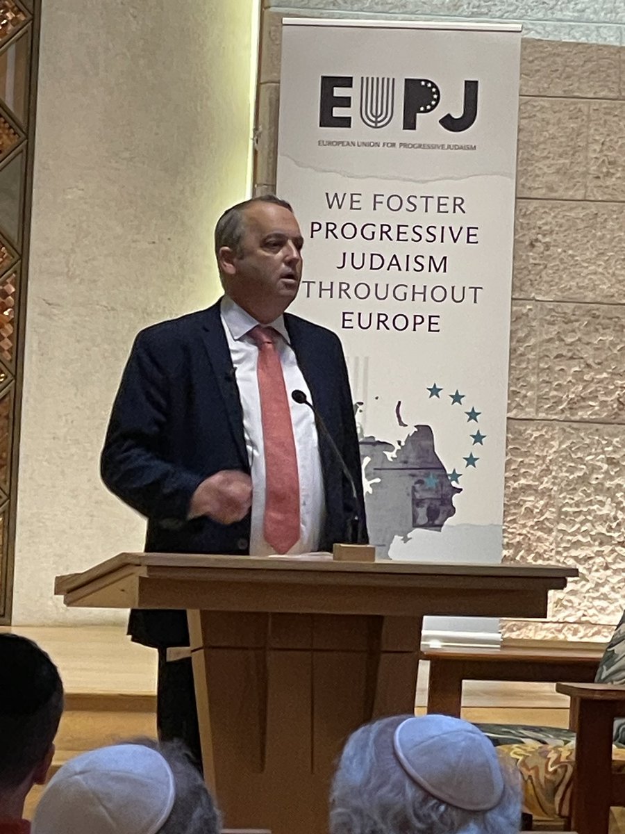 Oritar's tweet photo. We can and should be critical of the State of Israel, but we must also have strong boundaries: ultranationalism, racism and anti-Zionism alike are not welcome in our movement. 

-Rabbi Gilad Kariv at the conference for the centenary of the World Union for Progressive Jews in London