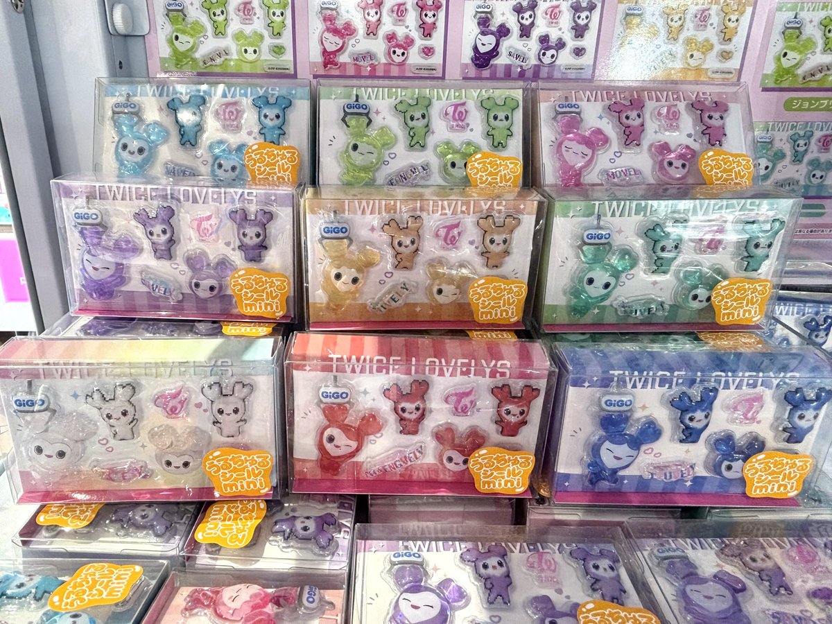 GiGO_Hitachi's tweet photo. 【景品情報】
『TWICE LOVELYS×GiGO』の
限定景品が登場✨

・うるちゅるシールミニ
・ハンディファン
・ラバーマット

各種、入荷しました💖
ご来店、お待ちしております‼️

#TWICELOVELYS #GiGO日立 https://t.co/GyFkym0hVm