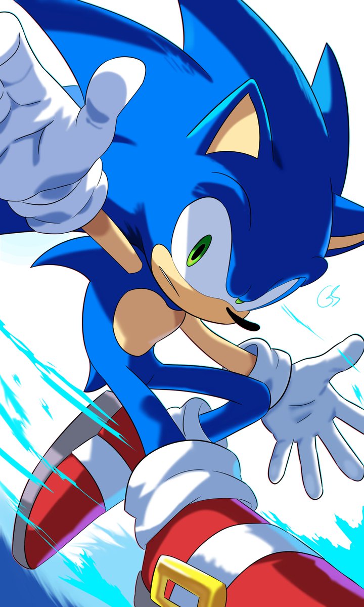 Gyunsan1226's tweet photo. Happy 35th Anniversary to Sonic

#sonic 
#소닉파란 https://t.co/edvCxEE1Sv