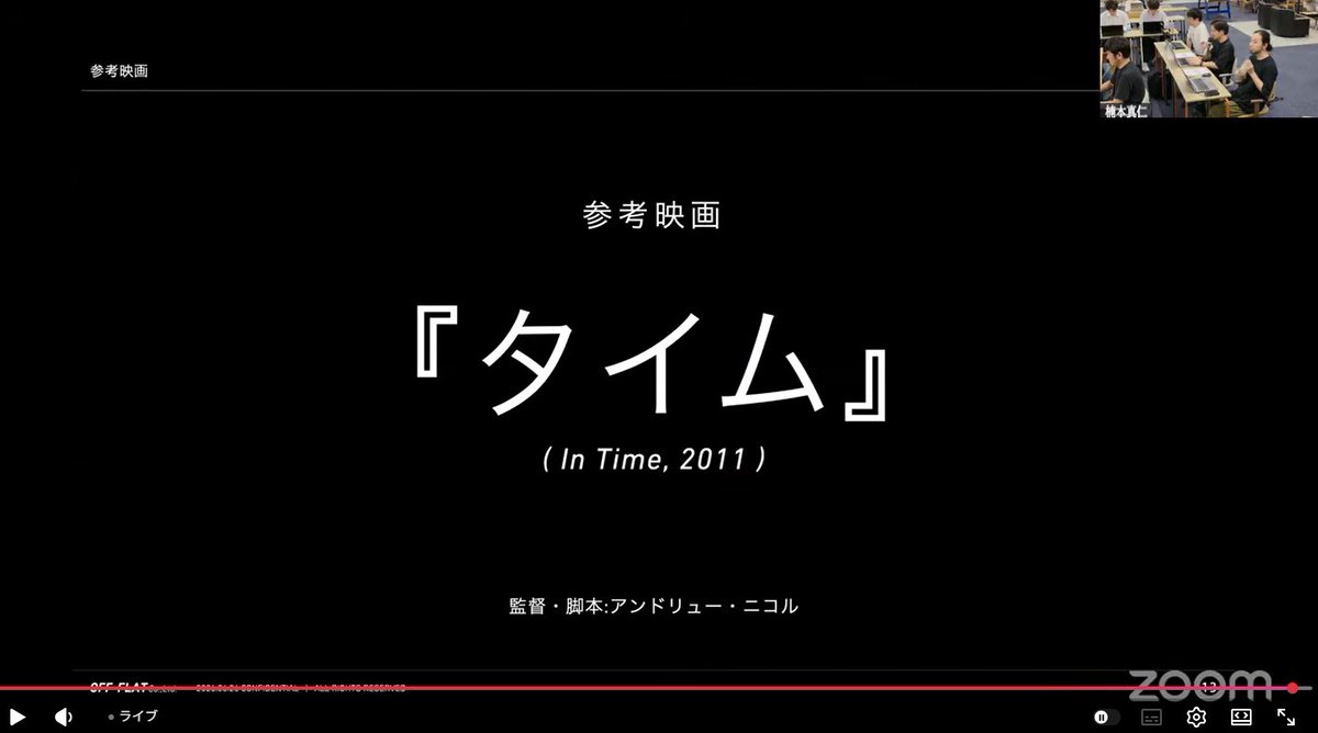 satoshi_bon's tweet photo. ＃建築情報学会 FES メンターB：OFF-FLAT + 乃村工藝社，のテーマ，参考映画，例示。新しく定義・創出する価値，〇〇率を定義して集合住宅・街を提案しよう！。とても示唆的な例示の新〇〇率，５ステップもご教示頂きました。 https://t.co/UwT1xLqI0e