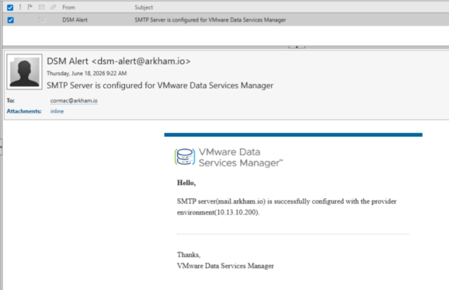 Gregor_Holzer's tweet photo. Configuring Email Alerts in Data Services Manager version 9.1 – Cormac Hogan https://t.co/qmrdEjPZfK https://t.co/K6jO3ZbSbV