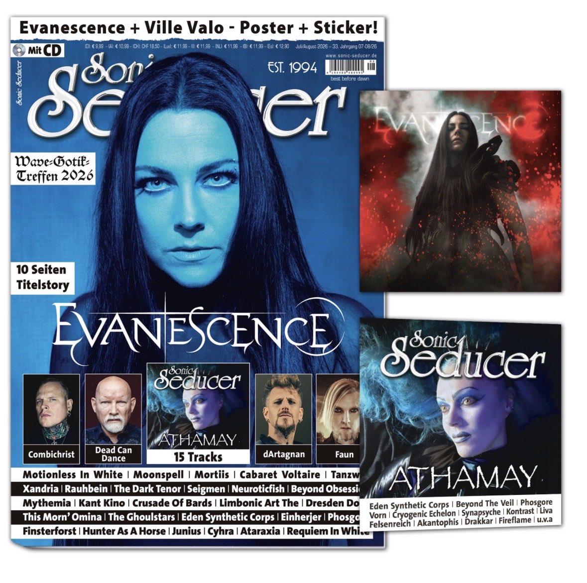 FireFlame_metal's tweet photo. 🔥雑誌デビュー🔥

ドイツの雑誌『Sonic Seducer』の付属コンピCDに7/2にシングルリリースする「Something Is Wrong」が収録されました！

日本での販売はありませんが、下のリンクから購入できるので是非チェックしてみてくれ！🔥

https://t.co/garduMo8U3

#FireFlame #SonicSeducer https://t.co/EckO2Yae1i