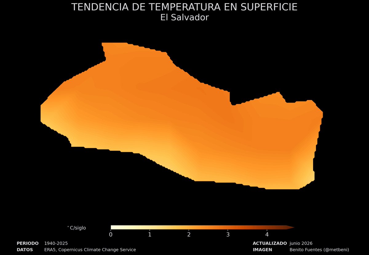 metbeni's tweet photo. @JonathanHphoto Hola.
Te muestro el cómputo anual pues, como bien indicas, el contraste estacional de temperaturas no es muy acusado.
Ten en cuenta que la escala es -1.5 a +1, diferente de la de México ;) https://t.co/jmT4gtjtPZ