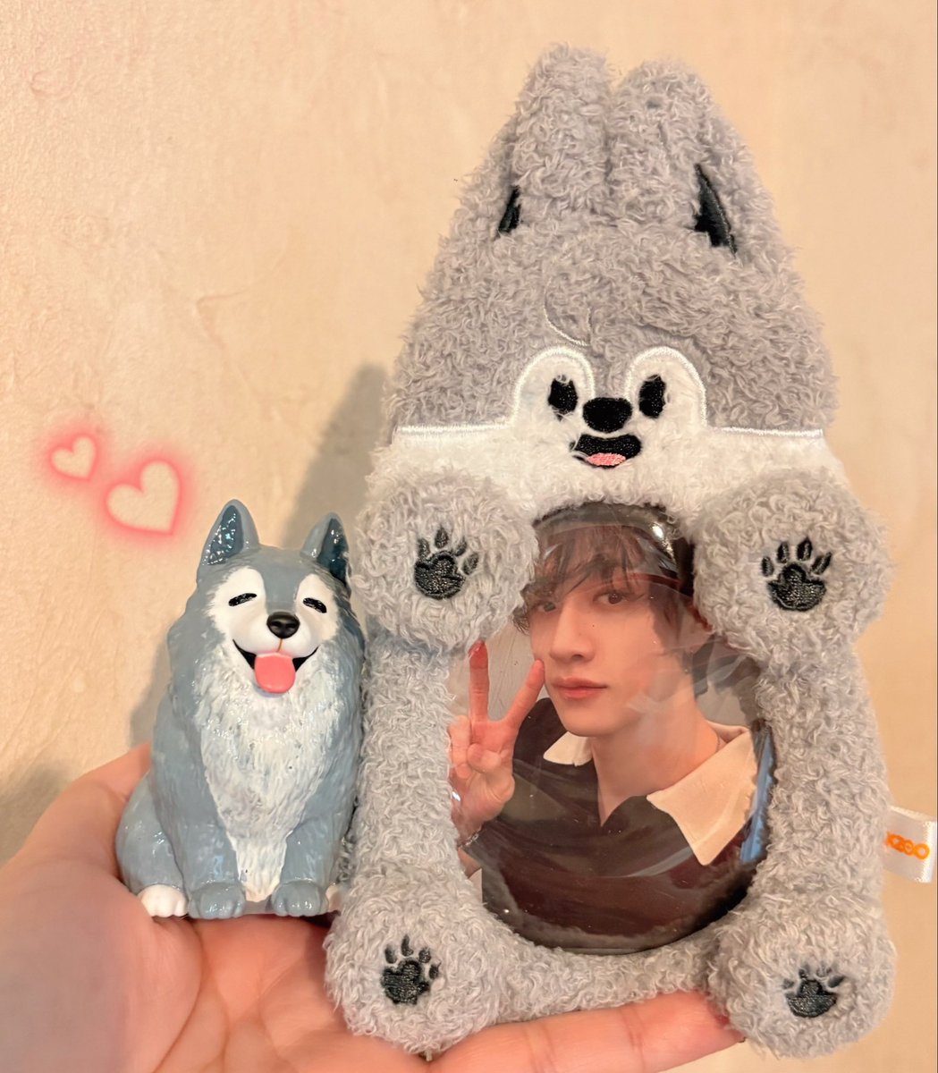 できたー😍 ウルフチャンになったかな？☺️ #straykids #스트레이키즈