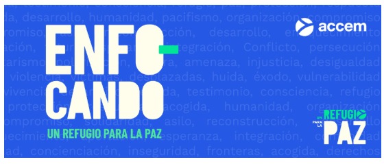 CCOORM's tweet photo. Hoy, día Mundial de las Personas Refugiadas, Salvador Espín asiste, representando a CCOO Región de Murcia, al acto que organiza ACCEM "Enfocando un Refugio para la Paz: 20 años de acogida y convivencia en la Región de Murcia" para poner en valor dos décadas de trabajo, convivencia e inclusión.