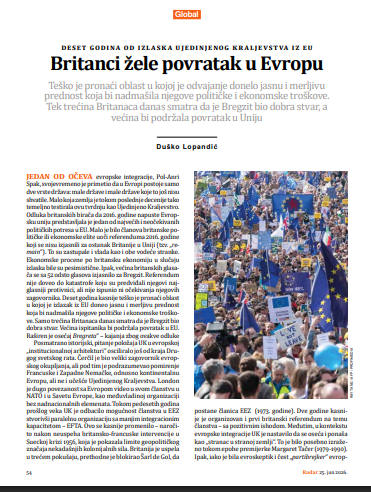 duskolopandic's tweet photo. Cena izlaska UK iz EU bregzit je visoka. Cena neulaska Srbije u EU zahvaljujući SNS neoradikalima je istorijski posmatrano još daleko veća.
Novi broj Radara. https://t.co/yDVSmw77M9