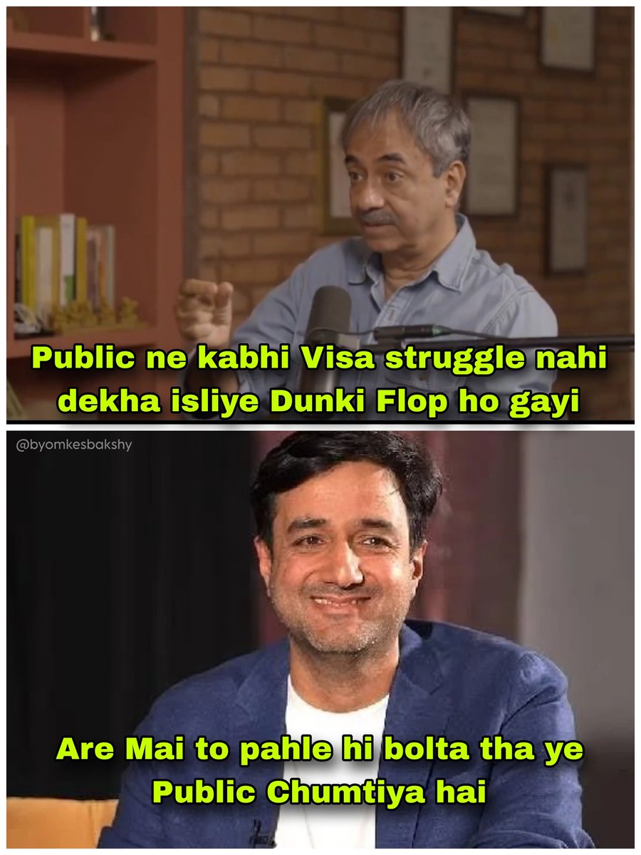 byomkesbakshy's tweet photo. Rajkumar Hirani 🤝 Siddharth Anand https://t.co/t3mueYCjJJ