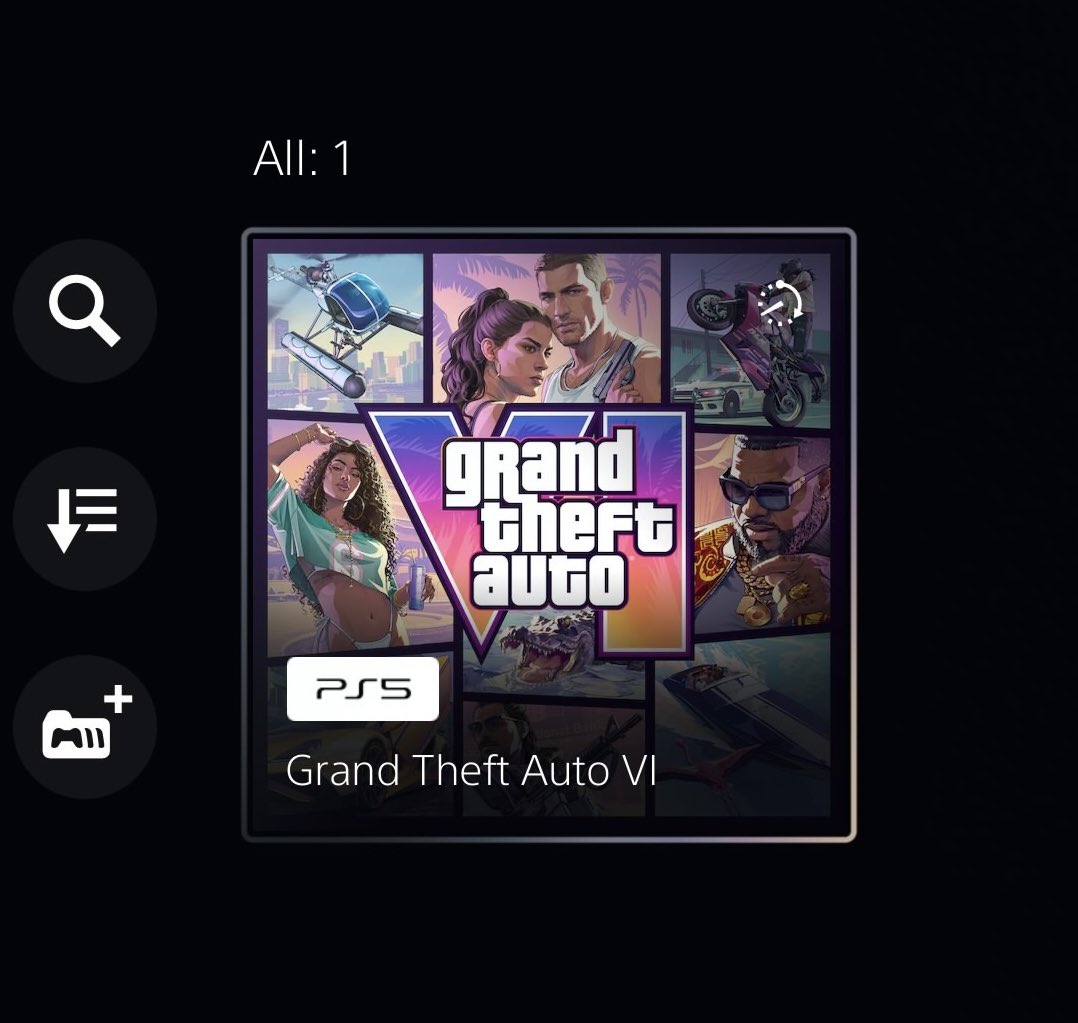 GTASixInfo's tweet photo. How I feel with GTA 6 sitting in my library but can’t launch it yet 💔 https://t.co/5M9XGkJK3T