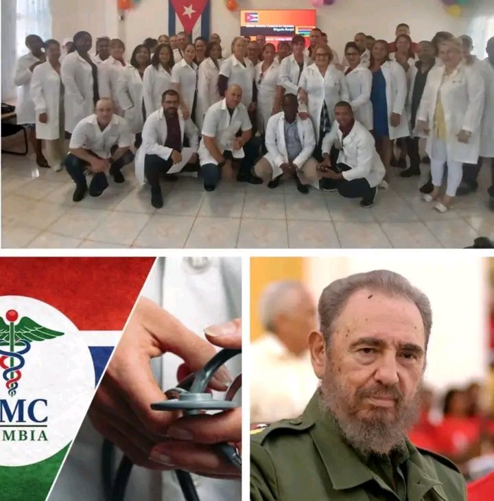 yorgelis1973's tweet photo. Desde tierras lejanas, la BMC en Gambia demuestra que el patriotismo también se expresa curando, consolando y salvando vidas. Esa es la historia de un pueblo que hizo de la solidaridad su bandera más hermosa. Cuba jamás renunciará a su vocación humanista.
#CubaCoopera
#BmcGambia https://t.co/aLWik7Vue5