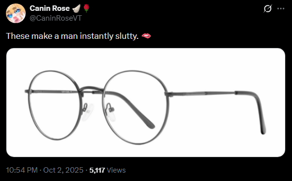 CaninRoseVT's tweet photo. I'm weak to glasses.. 🙃
*TAPS SIGN AGRESSIVELY* https://t.co/XpoGvNZPqF