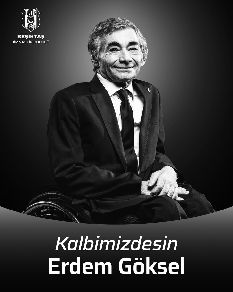 BJK_TkSB's tweet photo. Bedensel Engelliler Şubemizin Kurucusu Erdem Göksel'i, vefatının 1. yıl dönümünde saygı, rahmet ve özlemle anıyoruz. https://t.co/0fx6YUsgz1