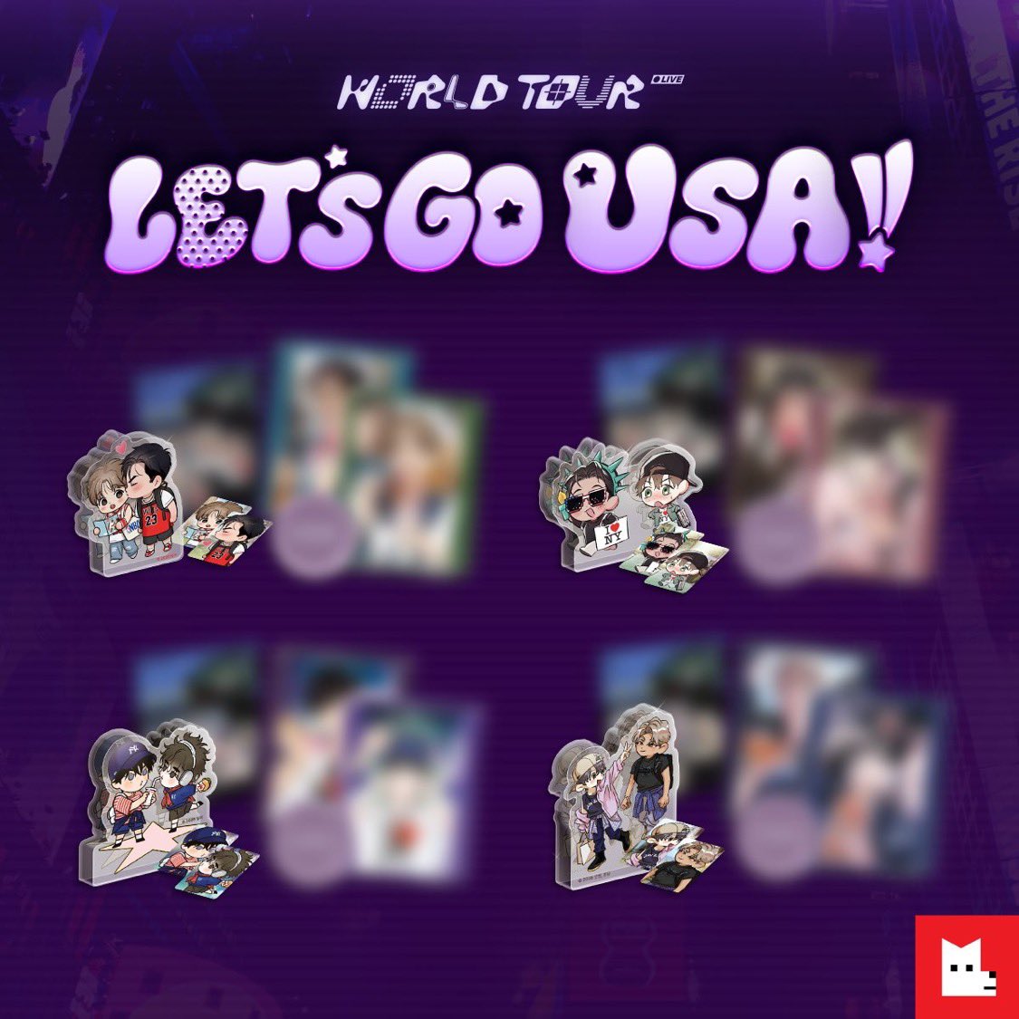 WTS SELL LEZHIN 2026 WORLD TOUR LIVE MD LET'S GO USA