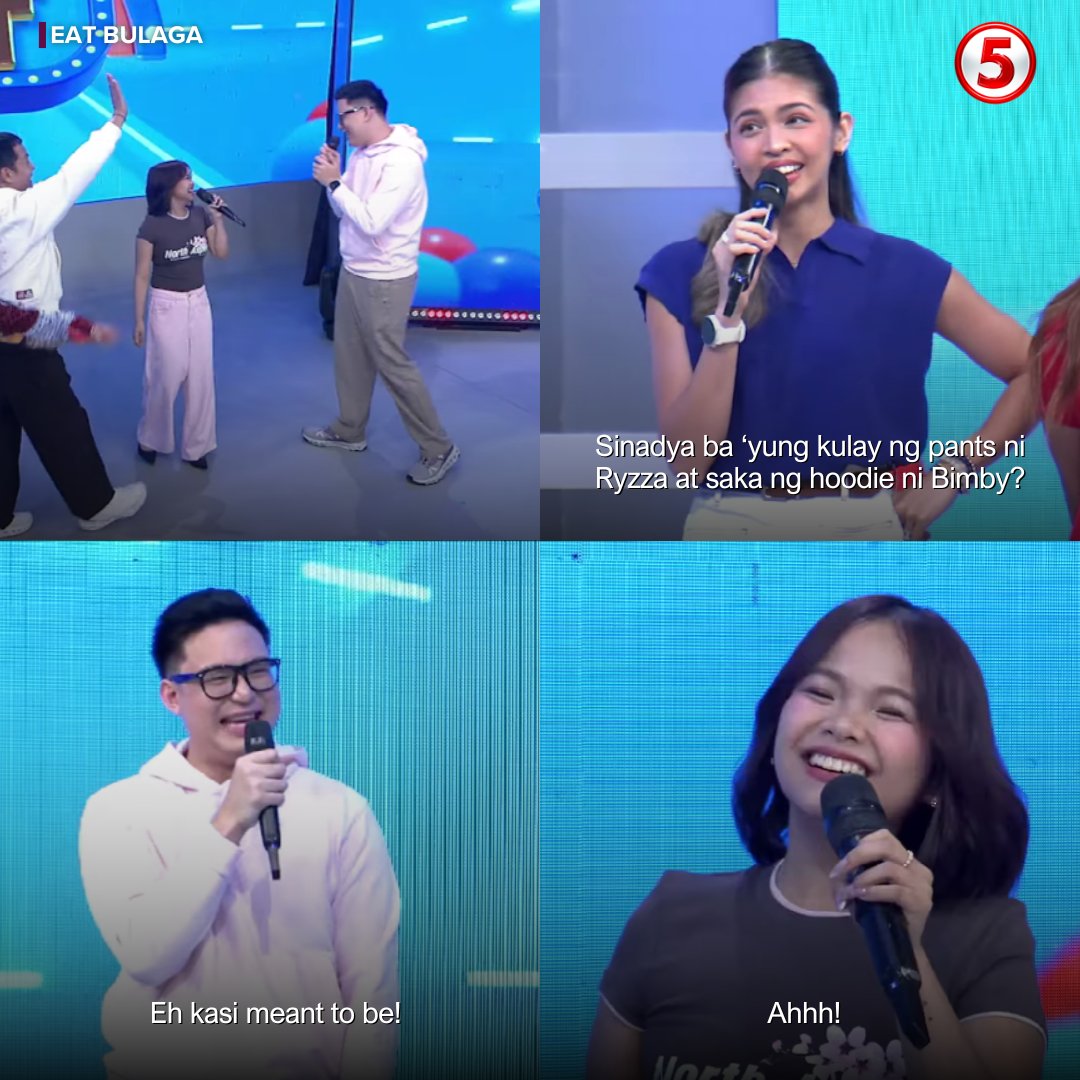 TV5manila's tweet photo. #MaeBy this time, it'll be lovin' they'll find~🎶😍

📺 Eat Bulaga
WEEKDAYS | 12NN 
SATURDAYS | 11:25AM
#EatBulagaTV5
#HaponChampionTV5 https://t.co/n1rhkbxhC8