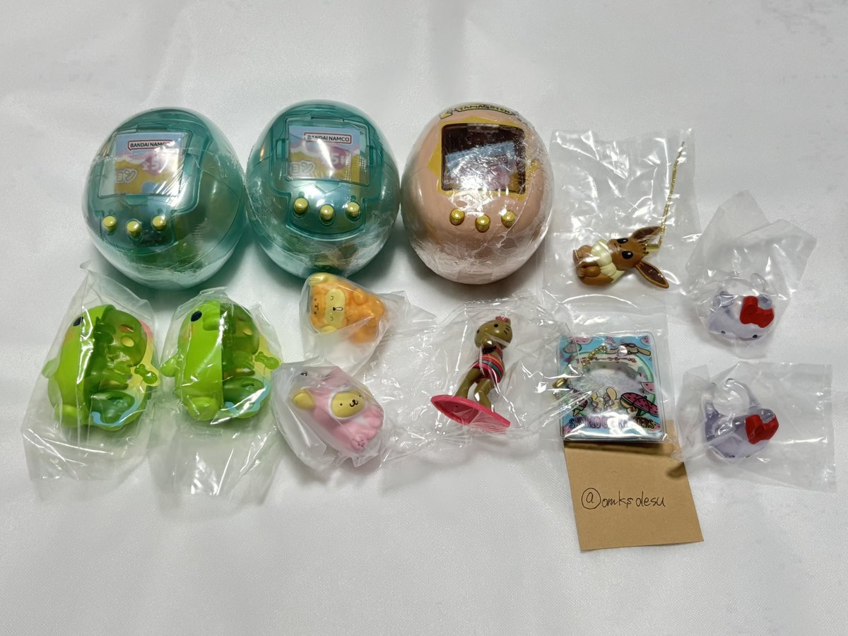 omksdesu's tweet photo. 【 交換 】
beco+81 小顔矯正フィギュアチャーム
ガチャガチャ カプセルトイ

求
うさぎ(白)

譲
うさぎ(黒) くま ぶた
画像2〜3 たまごっち ポケモン サンリオ ハンターハンター クレヨンしんちゃん キティ ポムポムプリン めじるし など

仙台手渡し or 郵送
検索からもお気軽にお声掛けください https://t.co/qmciHk4wPK