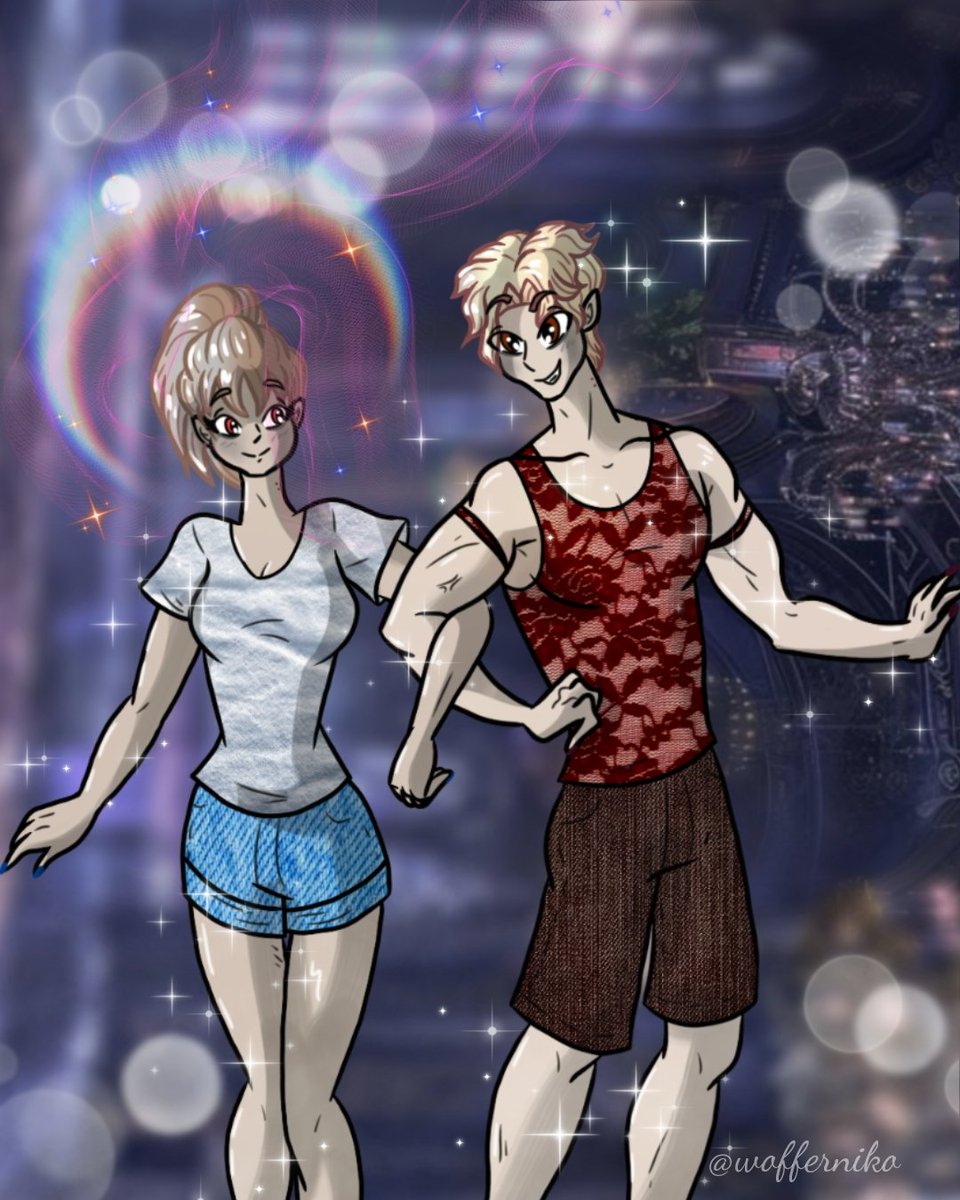 WofferNiko's tweet photo. The Vârcolac siblings use they're powers together 🖤🥺

OCs: Alisson Vârcolac, Patrick Vârcolac. 🥀🌌🍷🩸

~~~•~~~

#oc #oclore #vampire #siblings #fanfic #wofferniko #fantasy #patrick #alisson #artwork https://t.co/xFXwEE9Pxn