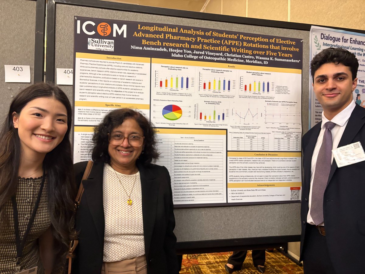 idahocom's tweet photo. ICOM was well represented at the 2026 Annual Meeting of the International Association of Medical Science Educators (IAMSE), held in early June.

#IdahoCOM #MedicalEducation #MedicalSchool https://t.co/STnw2N4PdL