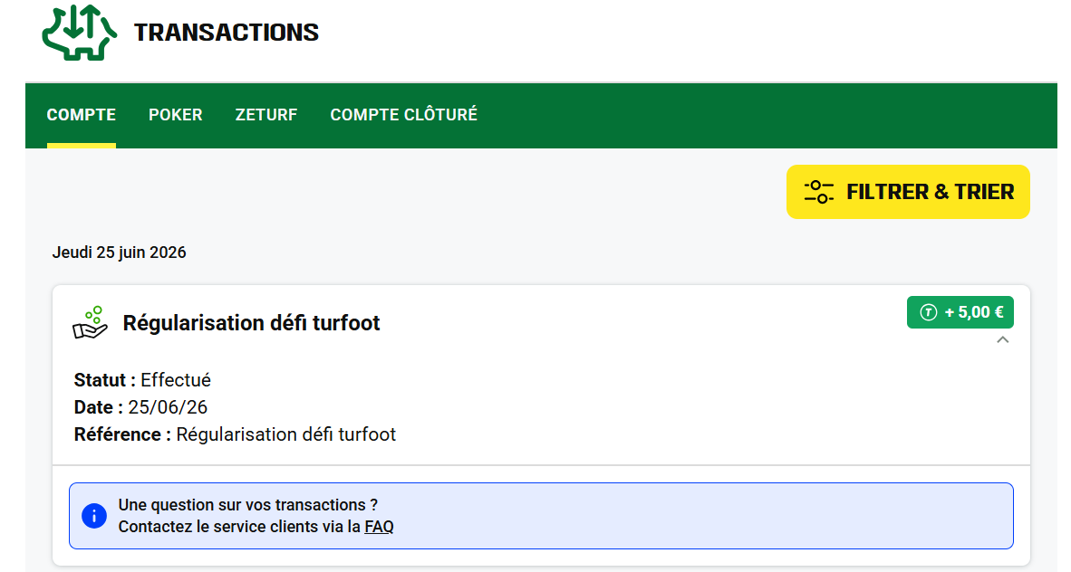robindbets's tweet photo. Cher @UnibetFrance 😉

Il y a du mieux ! C'est bien :

Je reconnais que vous avez ENFIN régularisé les 5€ Bonus turf à tous les joueurs éligibles sur le défi GOD SAVE THE TURF (2162).

Mais ce n'est pas tout ! Il manque toujours les 5FB.

On va partir du principe (de bonne foi) qu'encore une fois le Service Marketing n'a pas tout compris et a donné des consignes partielles 😅

Mais question de principe @UnibetFrance. Il faut payer l'ensemble.

Je ne me suis engagé à supprimer mes tweets que si vous payer la totalité de ce que vous devez évidemment, pas juste la moitié ! 

La #TeamParieur attend, @UnibetFrance  🫡