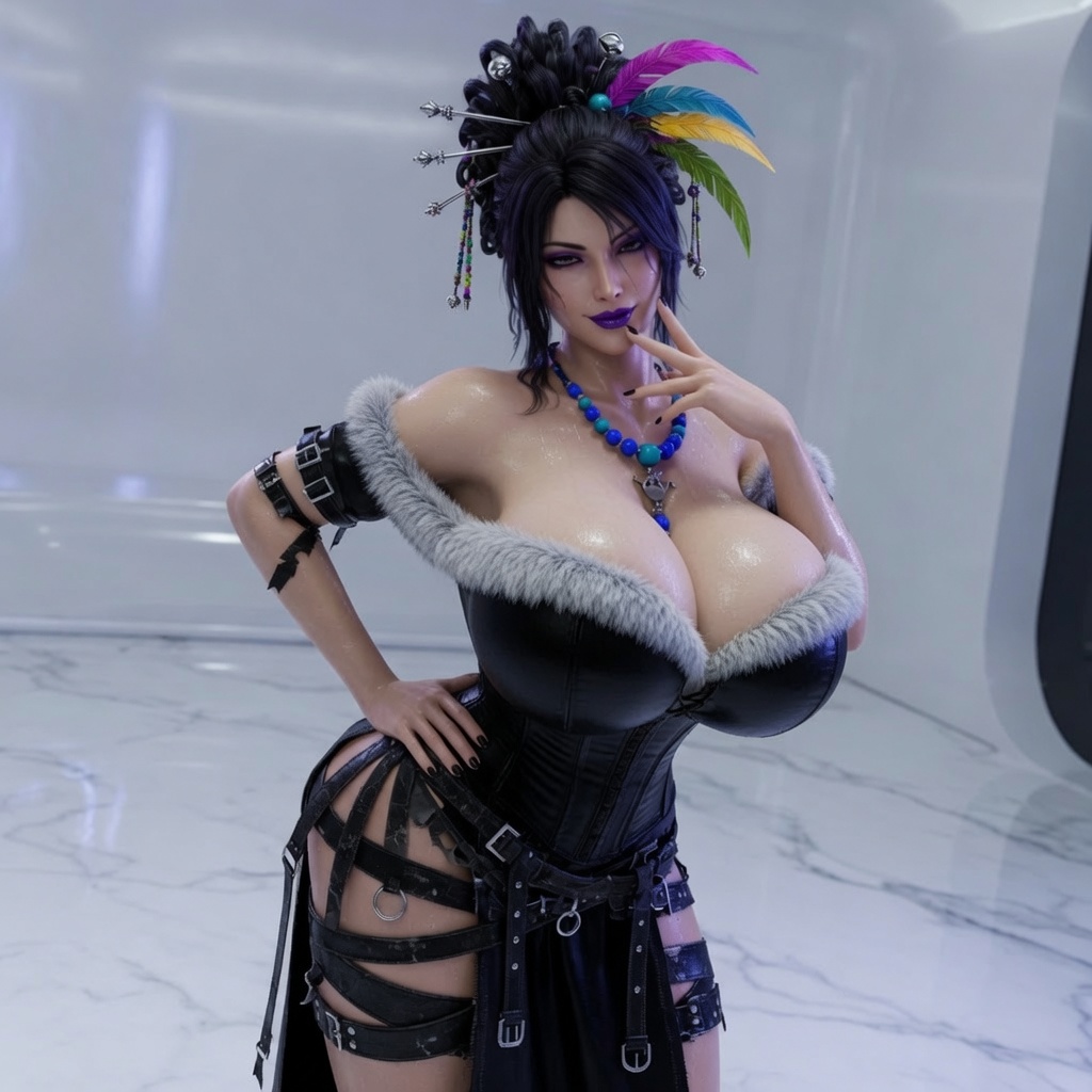 FGBSFW's tweet photo. Lulu #FFX https://t.co/QRlHkmiis9