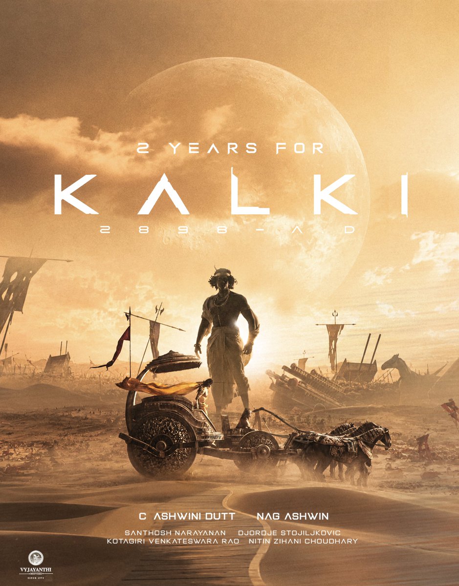 Abhijee22897687's tweet photo. Poster #1

#2yearsforkalki2898ad 

@Kalki2898AD @VyjayanthiFilms 

An @Abhijee22897687 poster 

**NO AI USED https://t.co/ZS0u6GzS3j