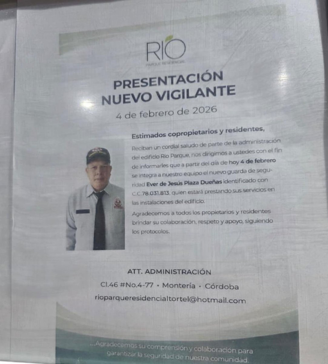 PreocupadoMtr's tweet photo. @elinformanteCor Que la @FiscaliaCol y el @MintrabajoCol 
Indicien las Investigaciones pertinentes 
Y defiendan los derechos de los trabajadores los inquilinos
La empresa Vigilancia Vipers 
si le tiene embargadas las cuentas
Al edificio Rio parque residencial.
@luisdegiovanni @CristyRinconHar https://t.co/awqpFm76yq