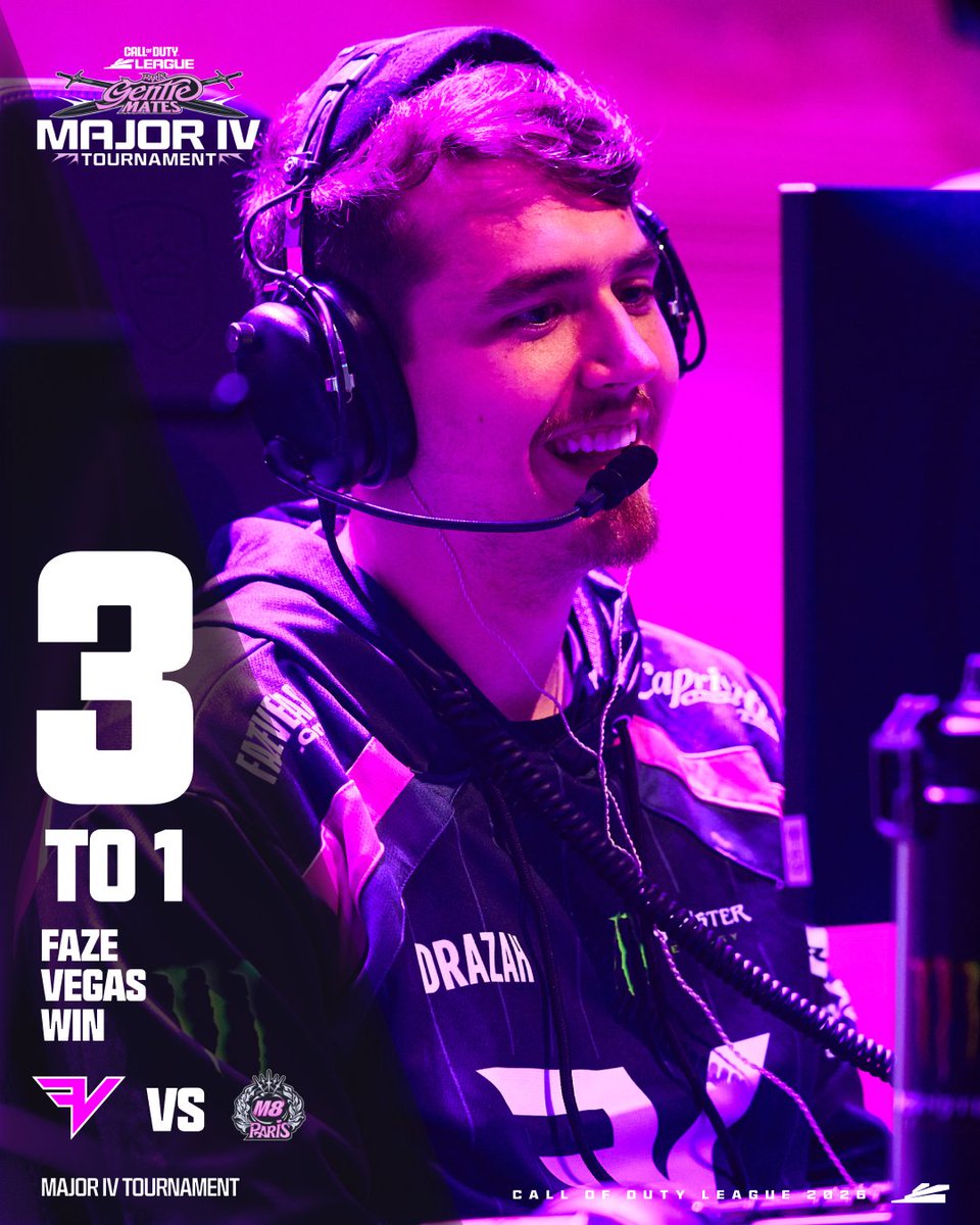 CODLeague's tweet photo. GENTLEMATES DOWN ⬇️

#CDL2026 | @FaZe_Vegas https://t.co/hMDnOMh9YR