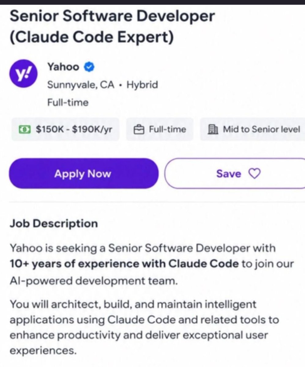Hemanth_1321's tweet photo. What's wrong with this job listing? https://t.co/JzNSytiahd