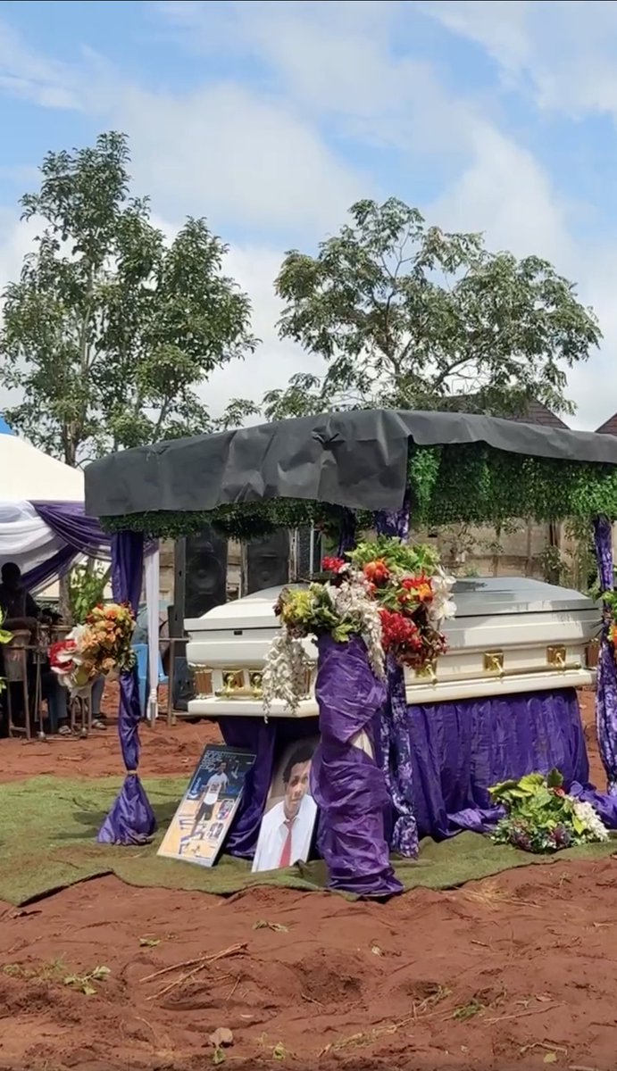 ABSCBNNews's tweet photo. Ateneo Blue Eagles player Divine Adili has been laid to rest in his hometown in Nigeria on Friday, according to his aunt.

Adili's aunt shared a livestream of his burial, as per the request of Divine's friends. (📸: Nwozor-Mabia Ogonna Grace/Facebook) | via @PaigeJavier https://t.co/XJ42rQ03Ho