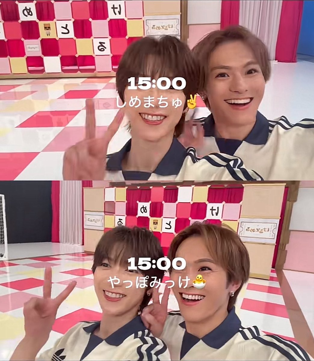 shimechan55's tweet photo. しめまちゅsetlogの15:00、時間がドン被りのしめちゃんといい具合に2人とも映ってるまちゅの対比がとっても良いദ്ദി＞ᴗ＜)🎀✧ https://t.co/qXdvUZZ5oc