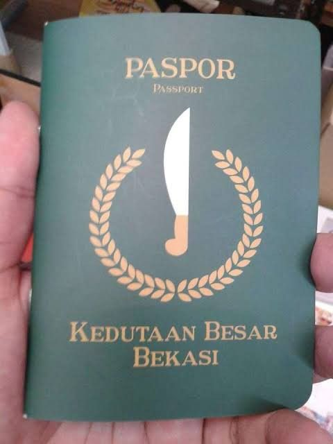 lendir_patrick's tweet photo. emang mau masuk bekasi harus pake passpor ya ? https://t.co/sFcxY7RDqa