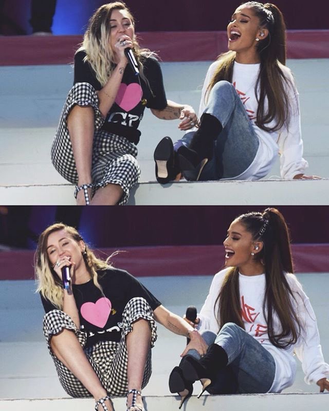 mileysversion's tweet photo. Happy birthday Ariana🤍☁️ https://t.co/u4ue5w7eRn