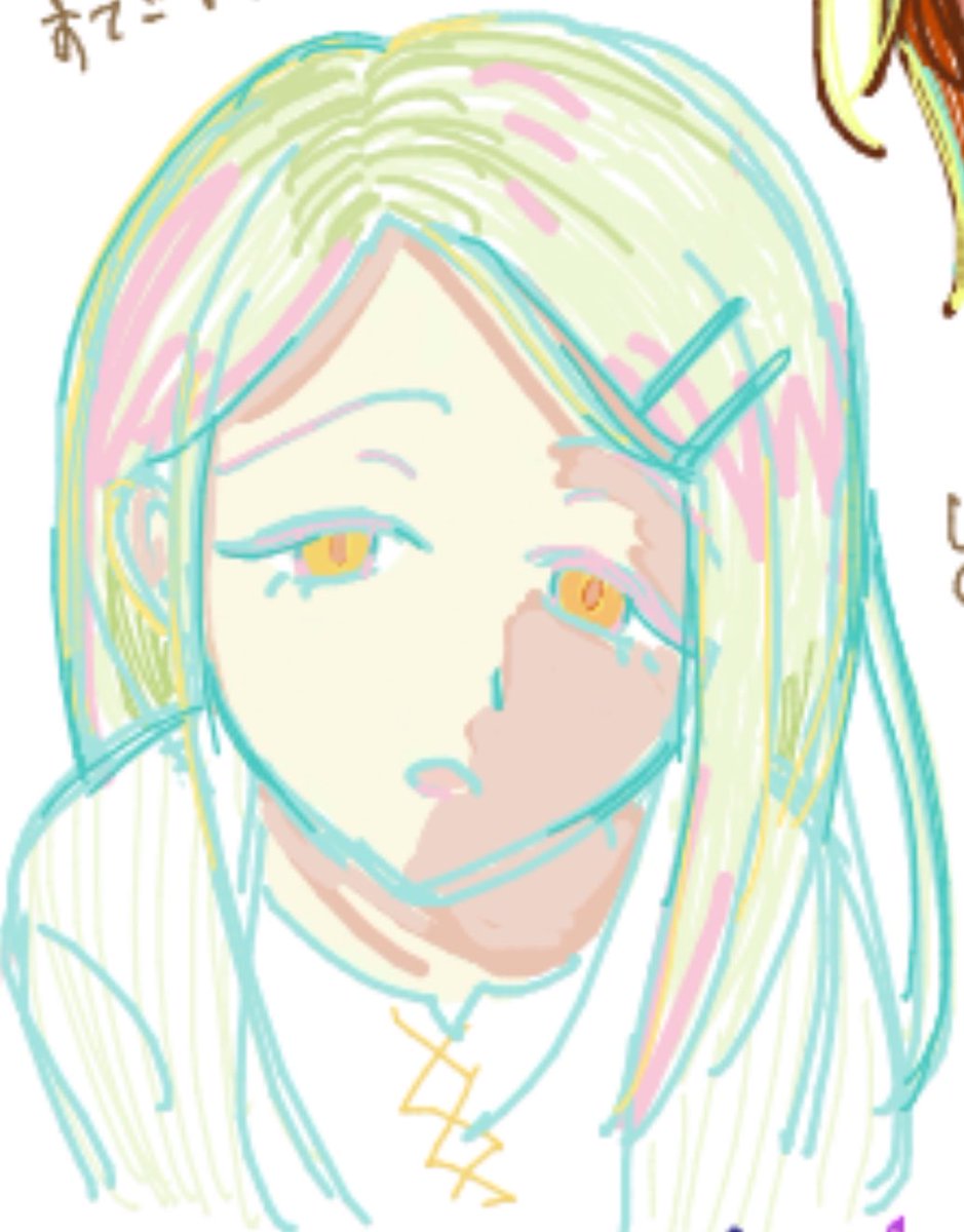 sameni_naritai's tweet photo. これは絵チャ産の篠澤広さんとハードル潜り百目鬼潜 https://t.co/JsFlj98mar